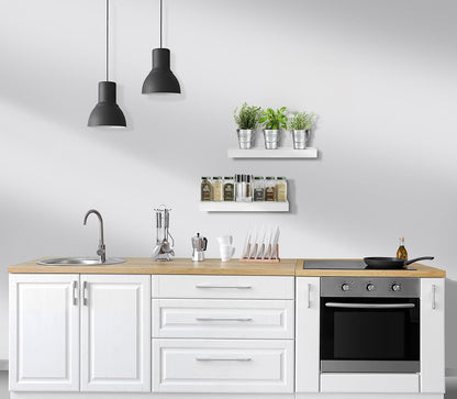 Sorbus Floating Shelves for Wall, Bathroom Shelves Wall Mounted for Kitchen, Bedroom, Bathroom