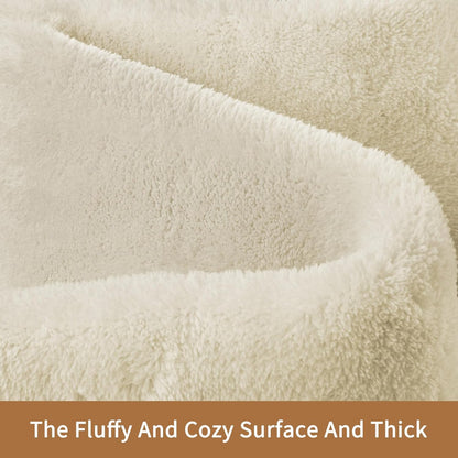 Sour Lemon 9x12 Area Rugs for Living Room, Soft Large Area Rug Fluffy Rugs for Bedroom，Machine