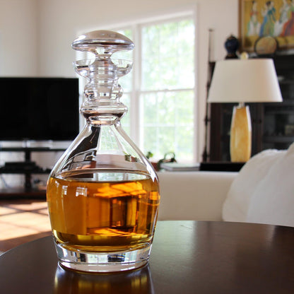 Ravenscroft Crystal | Elegant European-Made Hand-Blown Thomas Jefferson Decanter with Stopper |