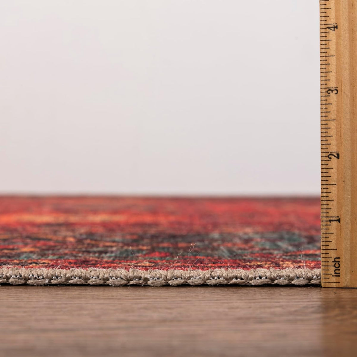 Keen Home Design 9x12 Rug - Machine Washable Area Rug with Non-Slip Backing, Ideal for Living Room