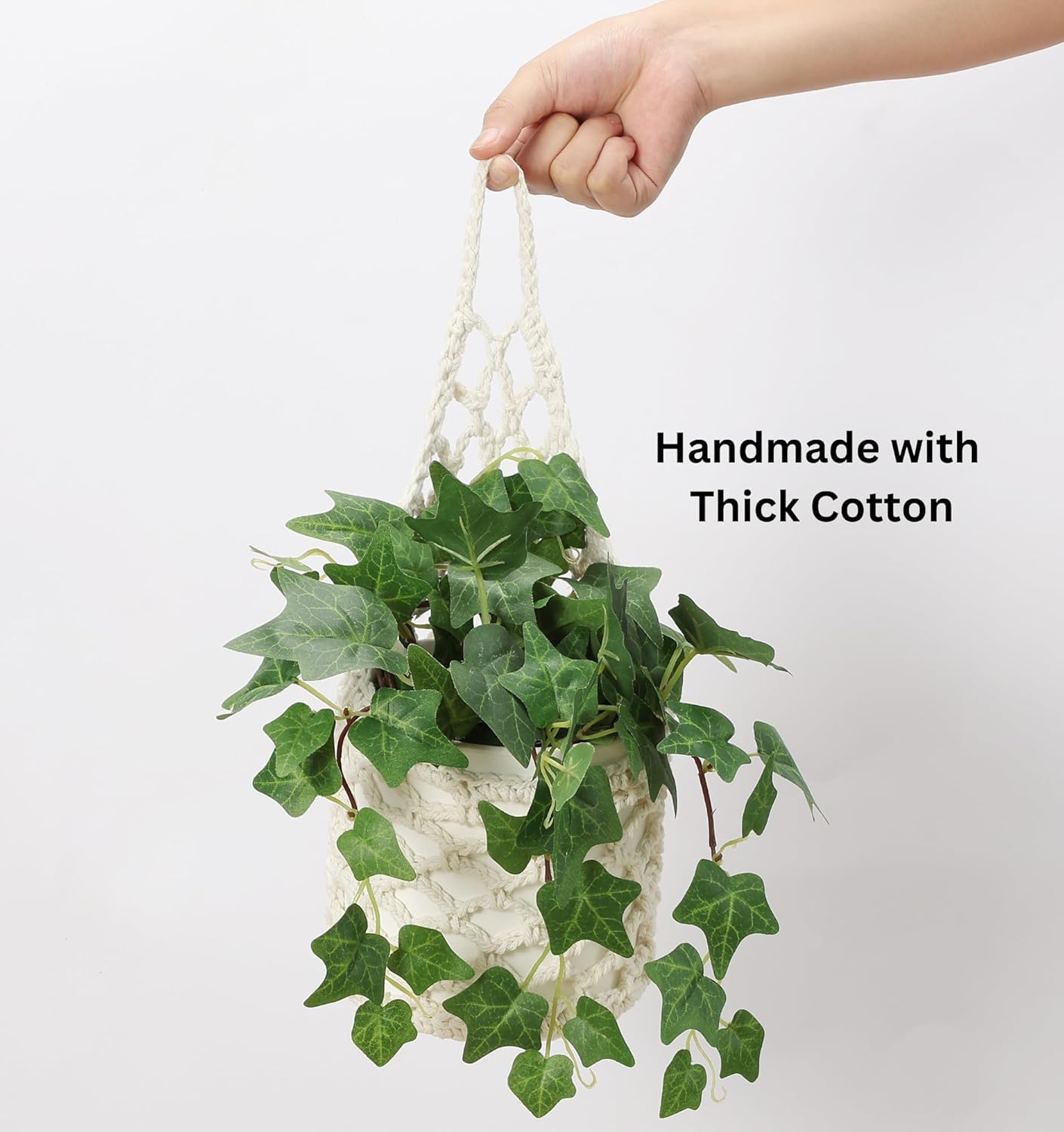 2PK Wall Planters for Indoor Plants, Macrame Plant Hanger | Wall Planter, Plant Hanger, Hanging