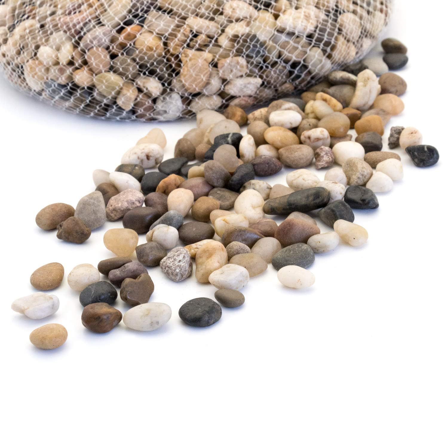 Royal Imports 5LBS River Rocks Decorative Ornamental Pebbles, Garden Landscaping Stones, Gravel