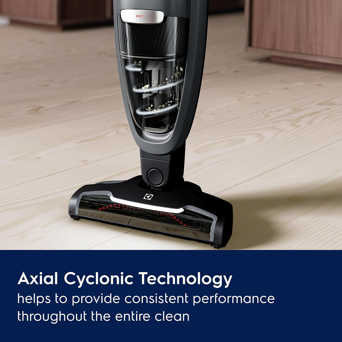 Electrolux WellQ7 Pet Cordless 2-in-1 Vacuum Cleaner with Motorized PetPro+ Nozzle for Easy Pet