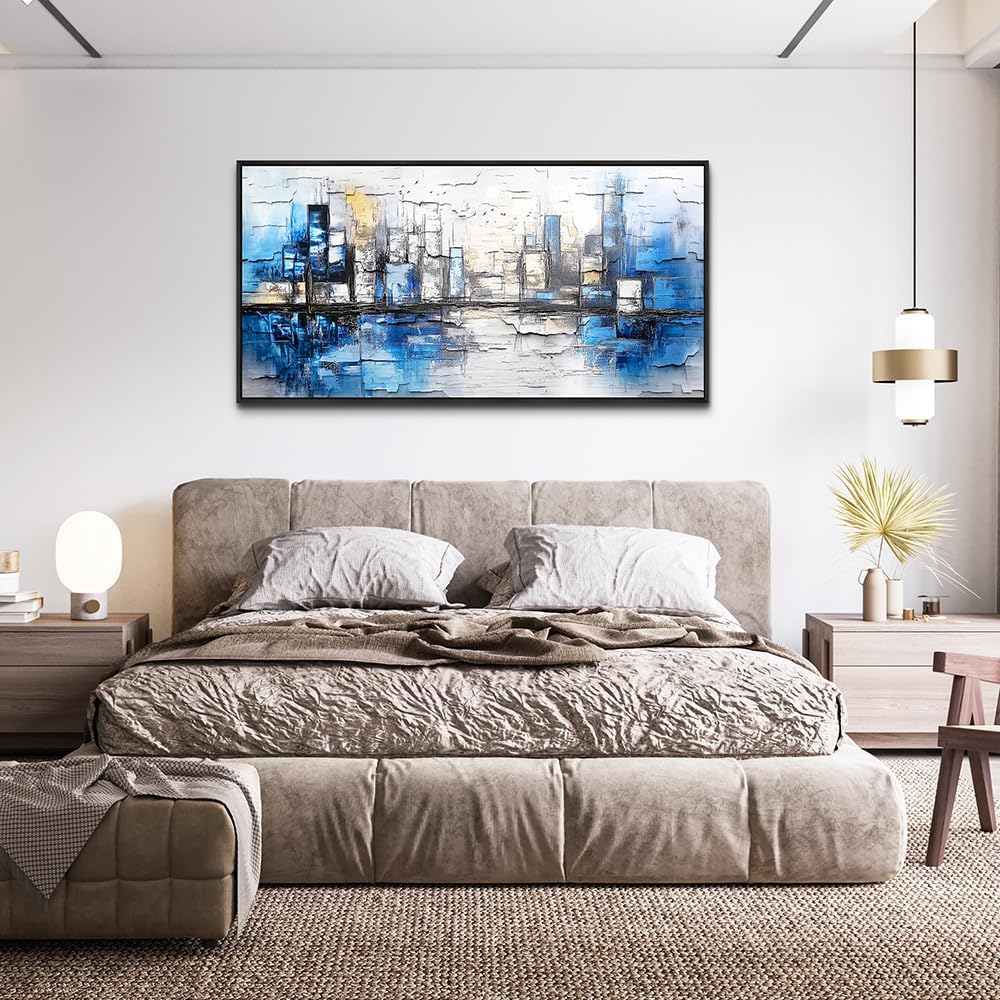 ZUITINGHUA Black Framed Canvas Wall Art For Living Room Wall Decor For Bedroom Office Wall