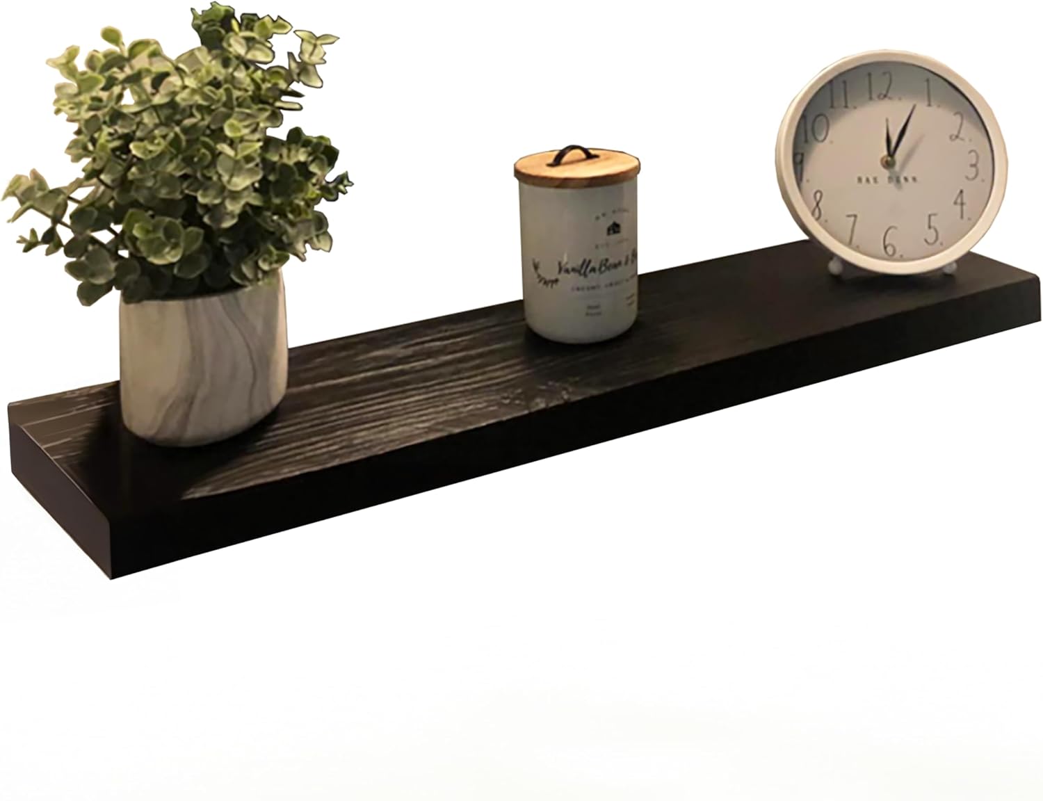 Joel's Antiques - 42 Inch Wooden Floating Shelves for Wall - 42x8x2 in - Made of Natural Wood
