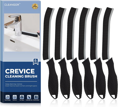 Crevice Cleaning Brushes, Cleaner Scrub Brush Tool for Hard to Reach Tight Space, Home Essentials