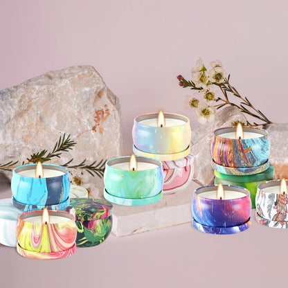 36 Pack Scented Candles Set for Home, Relaxing Stress Relief, Aromatherapy - Natural Soy Wax and