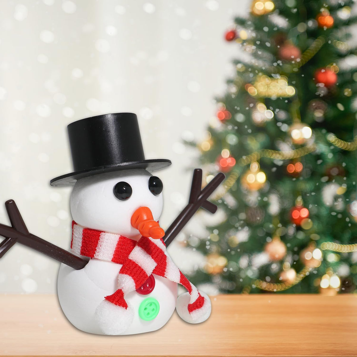Build a Snowman Kit - Christmas Crafts, Modeling Clay DIY Kit, Creative Kids Air Dry Modeling Clay