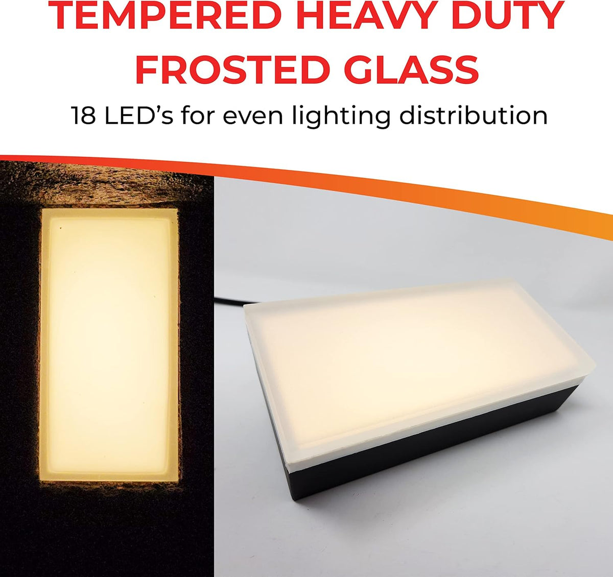 LUMENGY Paver Light 4×8 Inch (3.93 inch X 7.87 inch), 2700K Brick Lighting for Pavers, Driveway