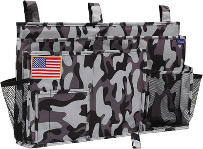 Surblue Bedside Caddy Hanging Organizer Storage Bag Pocket for Bunk, Hospital, College Dorm Rooms
