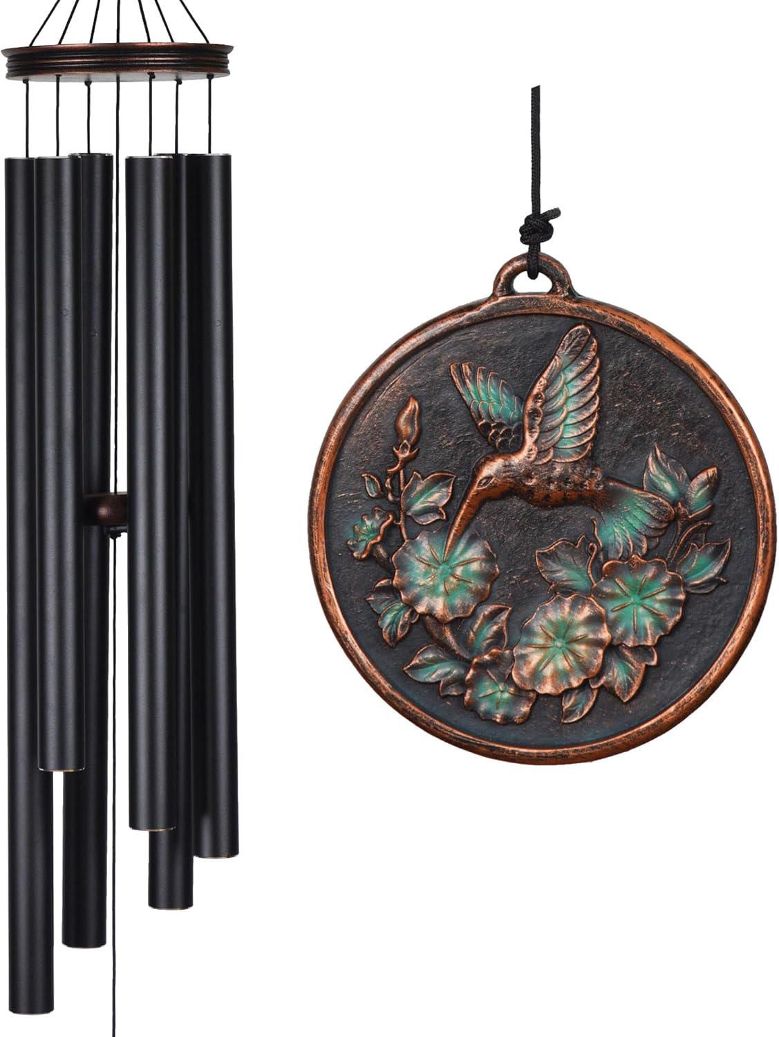 Vanquer Large Wind Chimes for Outside Deep Tone - 46'' Wind Chimes Outdoor Clearance, Windchimes