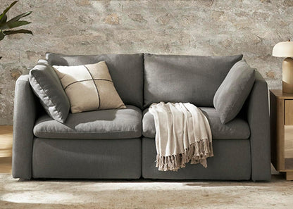 mopio Oversized Modular Sectional Sofa with Fully Removable Covers and Storage, Convertible U