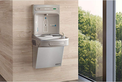 Elkay EZSG8WSK EZH20 18-3/8" Wall Mounted Single Station Hands Free Bottle Filler Combo with Cooler