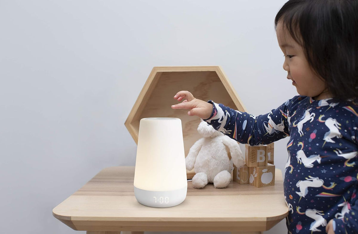Hatch Rest+ 1st Gen Baby Sound Machine, Night Light, Time-to-Rise Plus Audio Monitor, White Noise