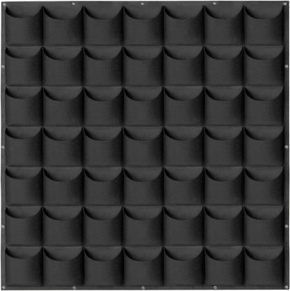 49 Pockets Hanging Planter Bags, Hanging Vertical Wall Mounted Plant Planting Grow Bags, Herb