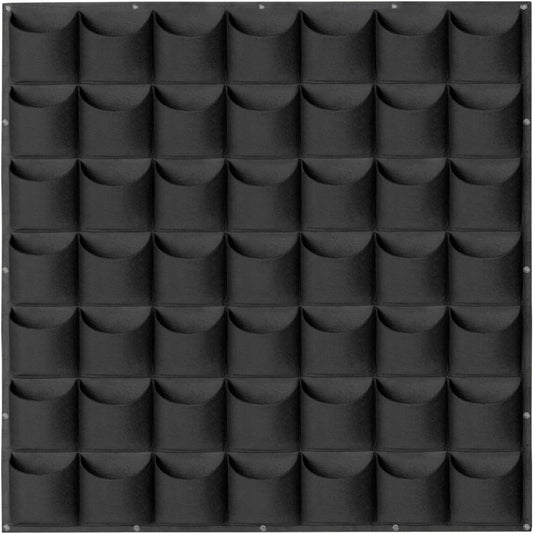 49 Pockets Hanging Planter Bags, Hanging Vertical Wall Mounted Plant Planting Grow Bags, Herb