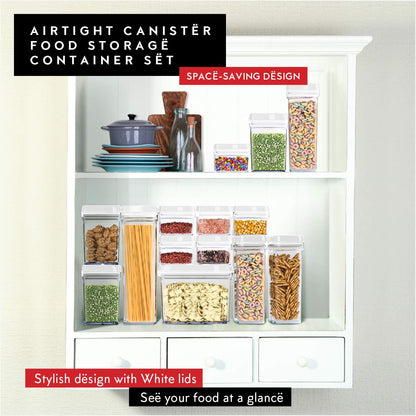 DWËLLZA KITCHEN Airtight Food Storage Containers with Lids - 5 Piece Set - Kitchen Accessories