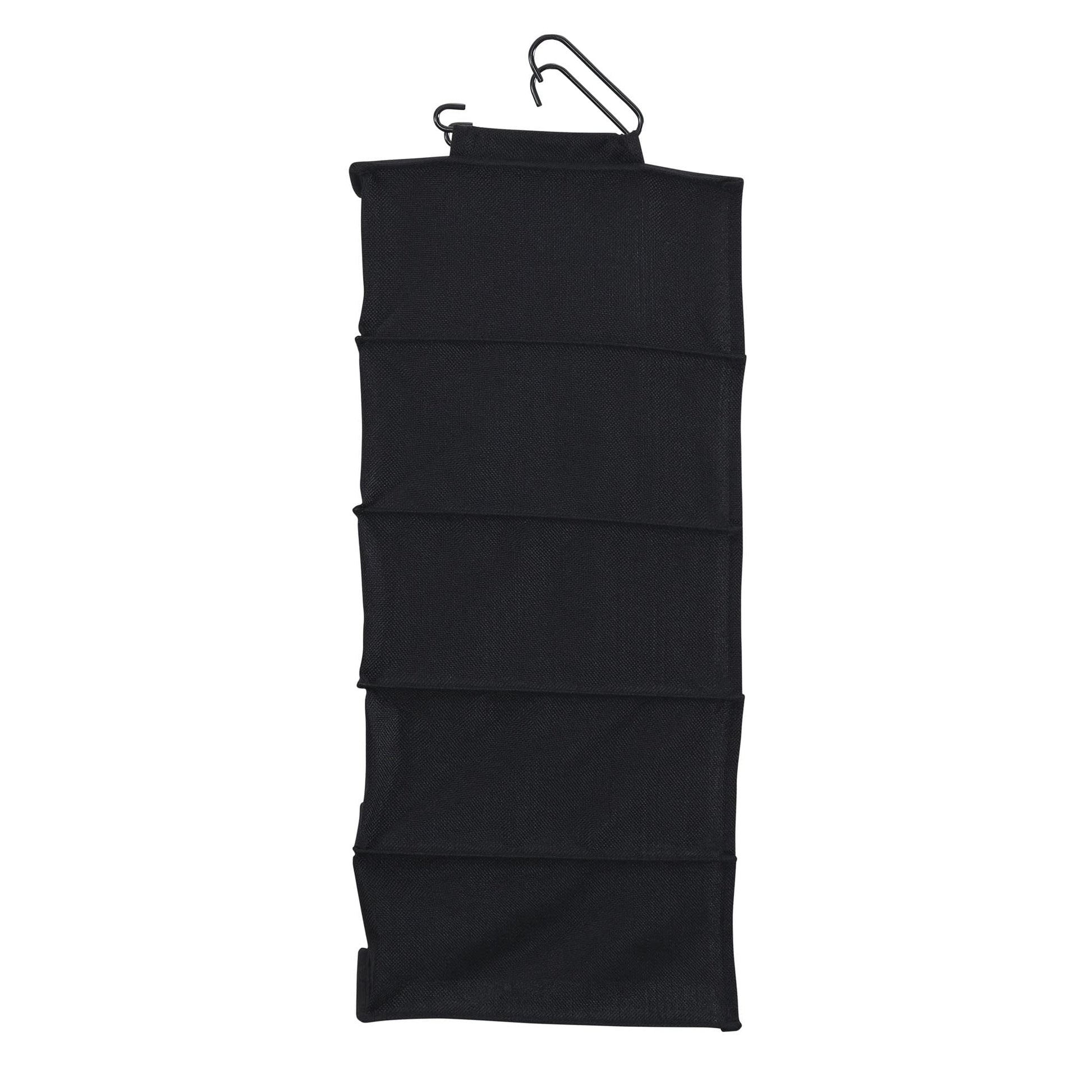 Household Essentials 10 Pocket Hanging Shoe Closet Organizer with Hooks