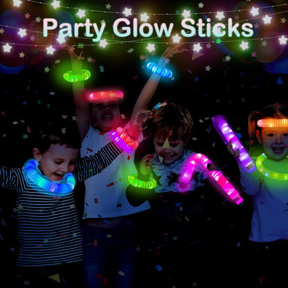 Halloween Glow Sticks Party Favors for Kids 12 PCS-Glow in Dark Party Supplies for Toddlers, Light