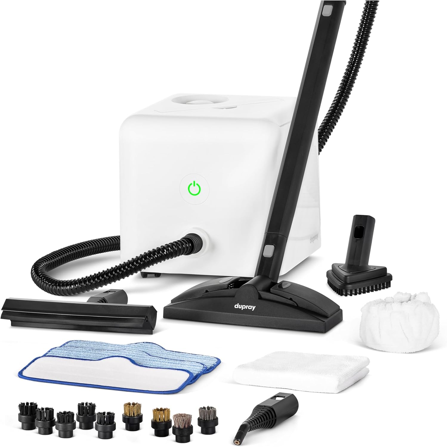 Dupray Neat Steam Cleaner with 20-piece Accesory Kit. For Multipurpose steam Cleaning Hardwood