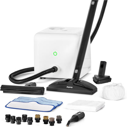 Dupray Neat Steam Cleaner with 20-piece Accesory Kit. For Multipurpose steam Cleaning Hardwood