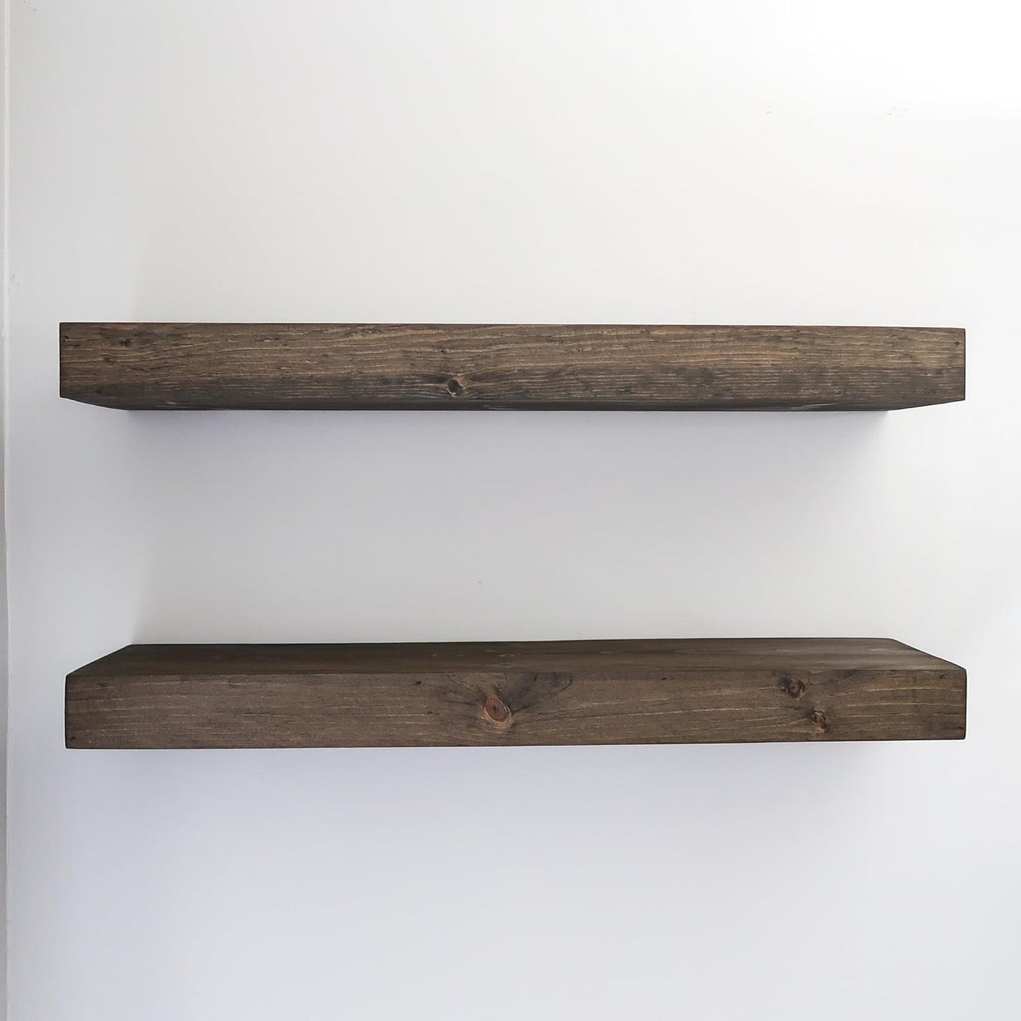 Modern Floating Shelves 3 Inches Thick for Wall, Wide Shelves for Kitchen, Living Room, Bedroom