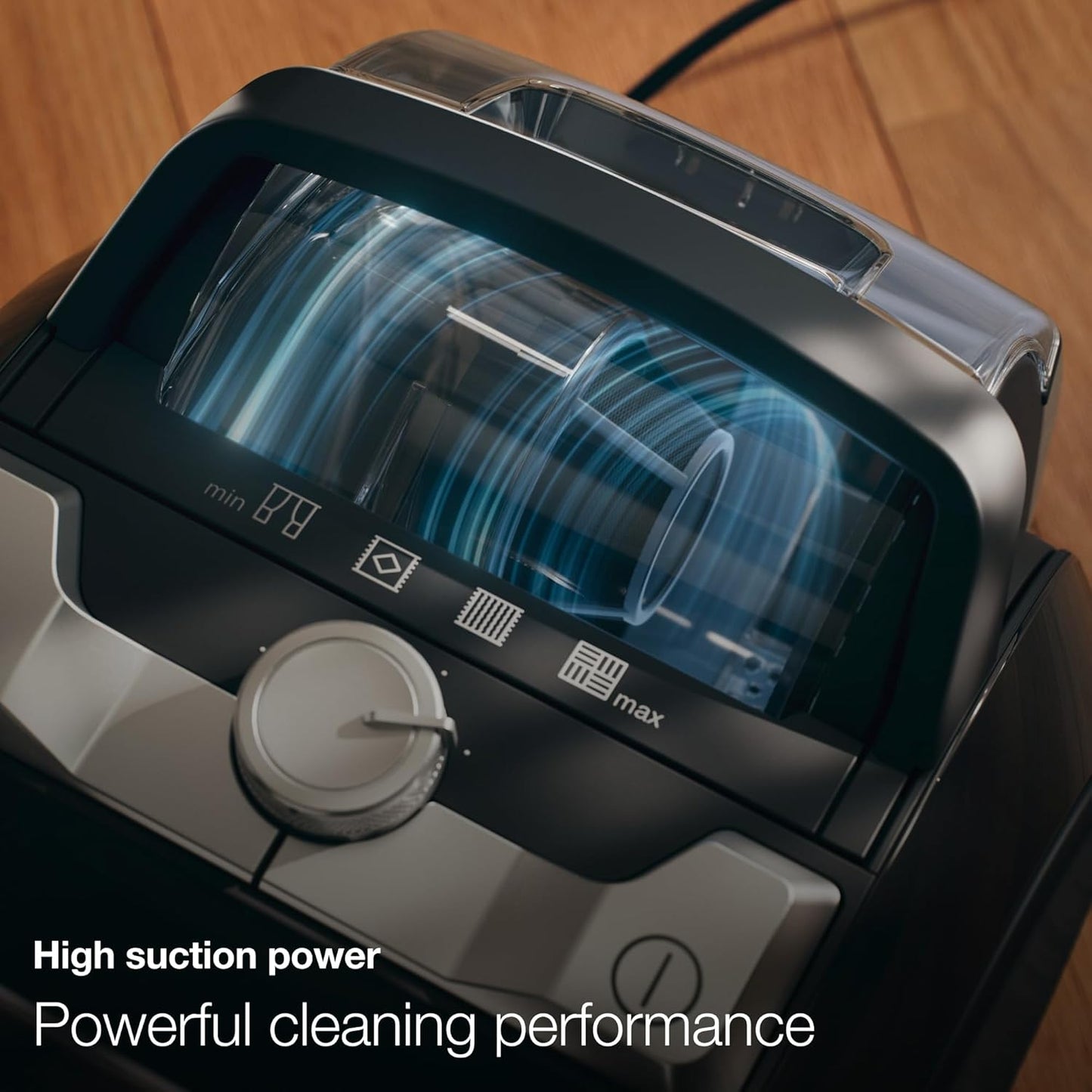 Miele Boost CX1 Parquet - Bagless Canister Vacuum Cleaner, Lightweight, Compact and Corded with