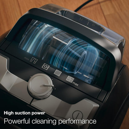 Miele Boost CX1 Parquet - Bagless Canister Vacuum Cleaner, Lightweight, Compact and Corded with