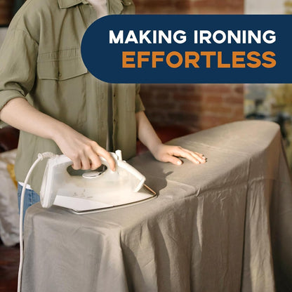 Ironing Board Full Size, RAINHOL 54"x13" Heavy Duty Compact Ironing Board with Iron Rest, Heat