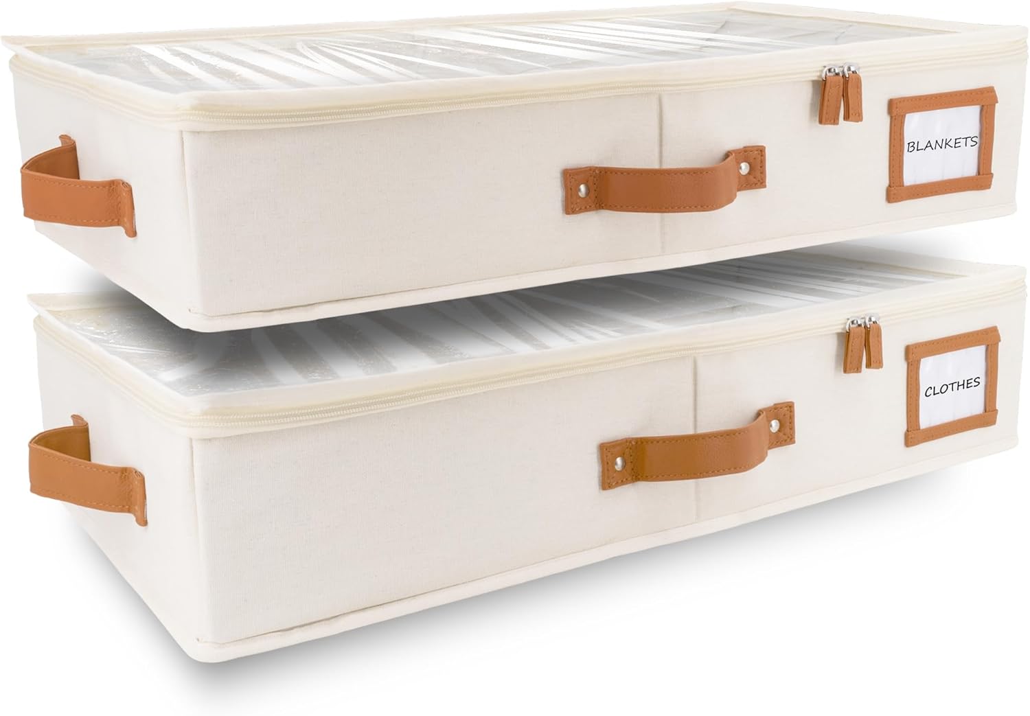 HOMELUX THEORY 2pc Under Bed Storage Containers, Bedroom Under the Bed Drawer Storage Organizer