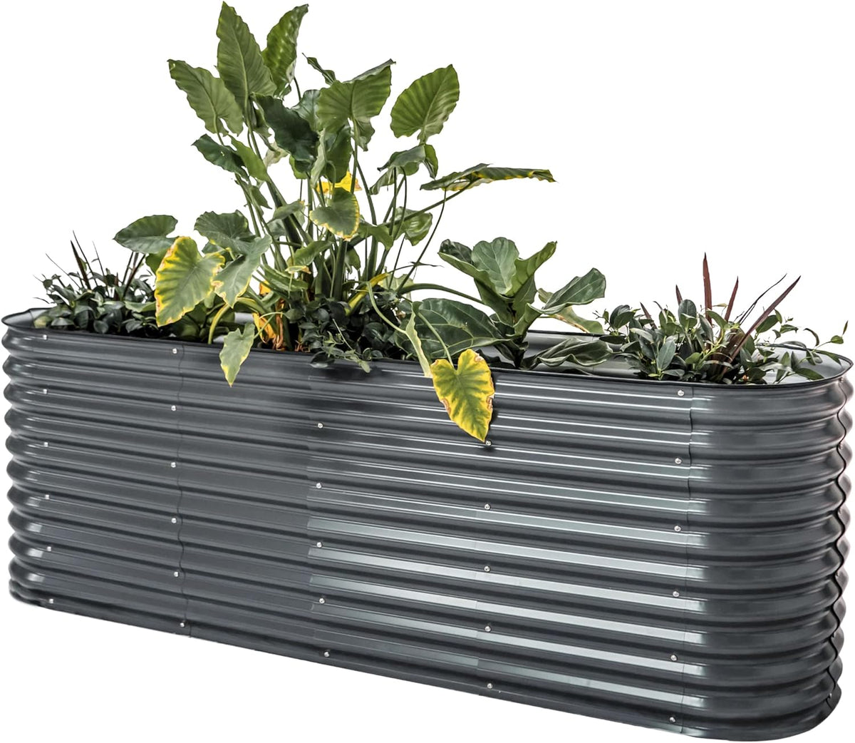 Vego garden 32" Extra Tall Raised Garden Bed Kits, 9 in 1 Modular Raised Planter Box for Vegetables