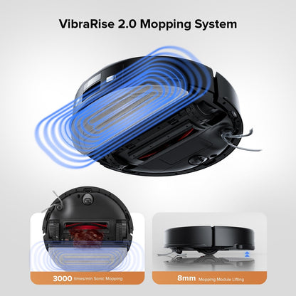 roborock Q10 S5+ Robot Vacuum and Mop with Self-Emptying, 10,000Pa Suction, Upgraded from Q8 max+