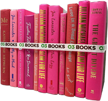 Curated Decorative Books Hardcover Décor Books for Home Décor, Choose Color, Interior Design