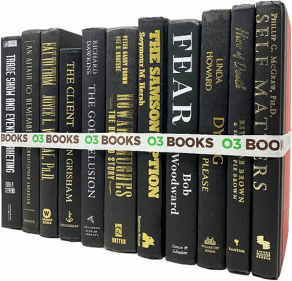 Curated Decorative Books Hardcover Décor Books for Home Décor, Choose Color, Interior Design