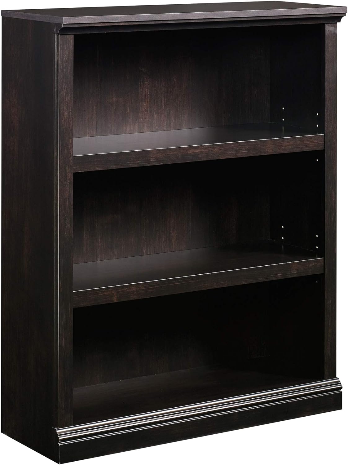 Sauder 3 Tier Book Shelf Wooden Bookcase Multipurpose Bookshelf for Home Office, Living Room, in
