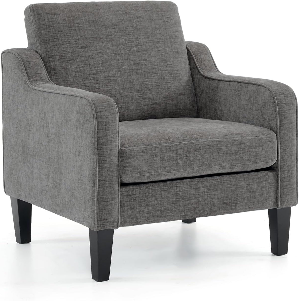 VINGLI Accent Chairs for Living Room Chairs Reading Chair Mid Century Modern Chair Soft Chenille