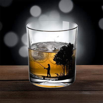 Old Fashioned Whiskey Glasses, Stemless Wine Glasses with Gift Box, 10Oz Rocks Glass for Scotch