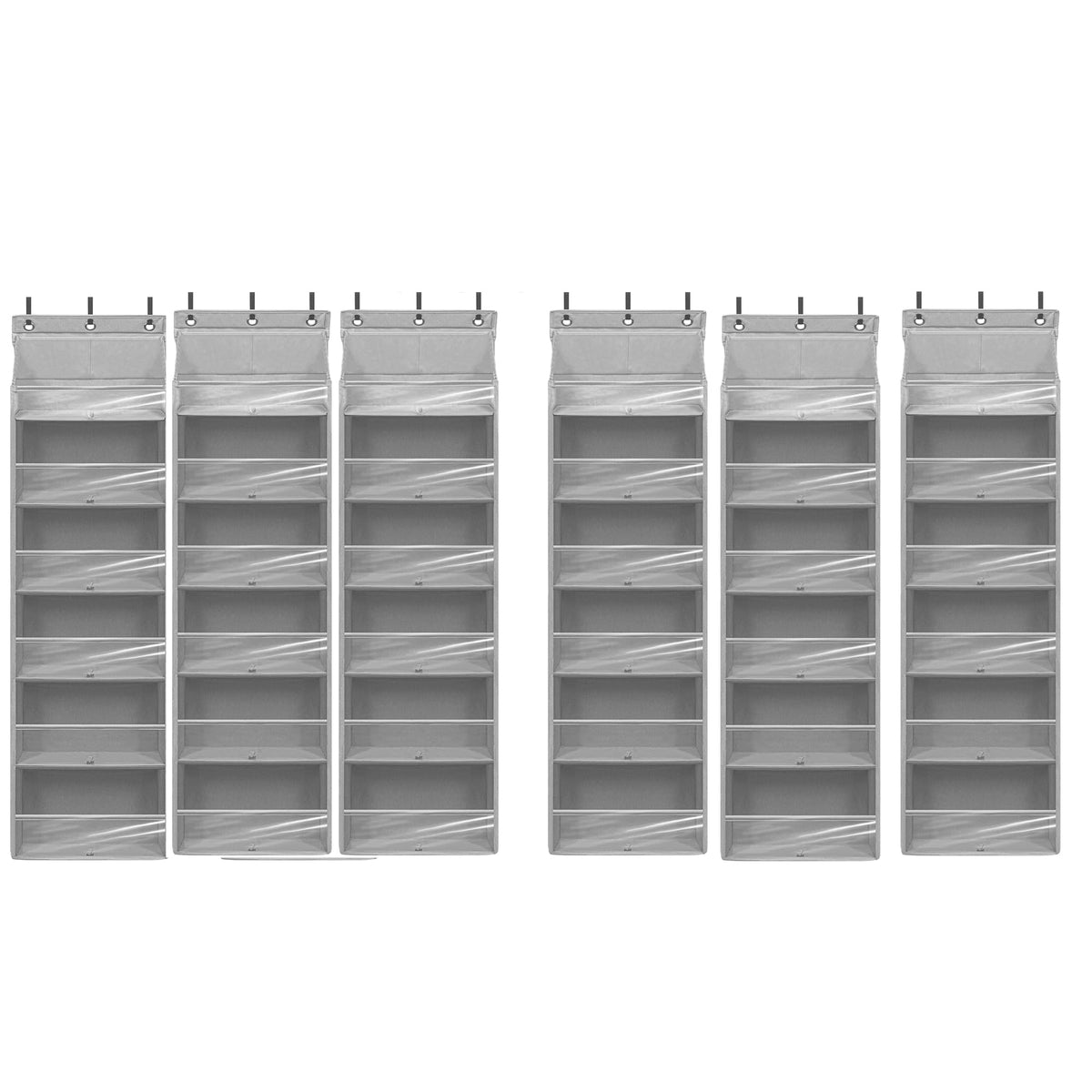 STORAGEIDEAS Over Door Organizer with 6 Extra Large Pockets 12 Side Pockets, Sturdy Closet Storage