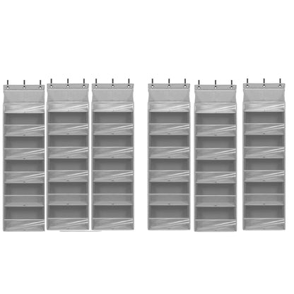 STORAGEIDEAS Over Door Organizer with 6 Extra Large Pockets 12 Side Pockets, Sturdy Closet Storage