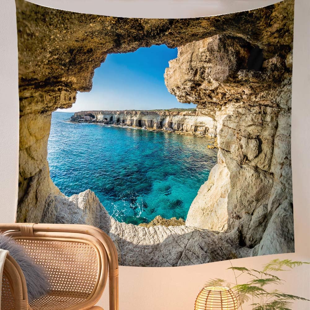 Llamazing Forest Home Decor Tapestry - Living Room Bedroom Decoration Curtain - Magic Landscape