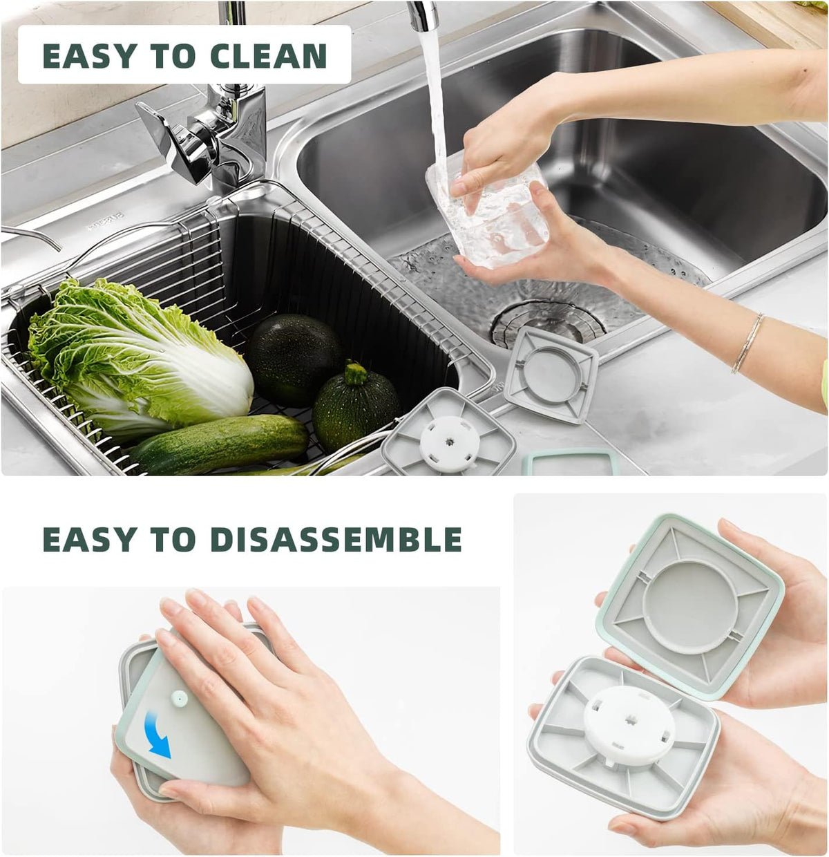 Pop Airtight Containers for Food Storage, Leakproof Air Tight Containers Pantry Storage Containers