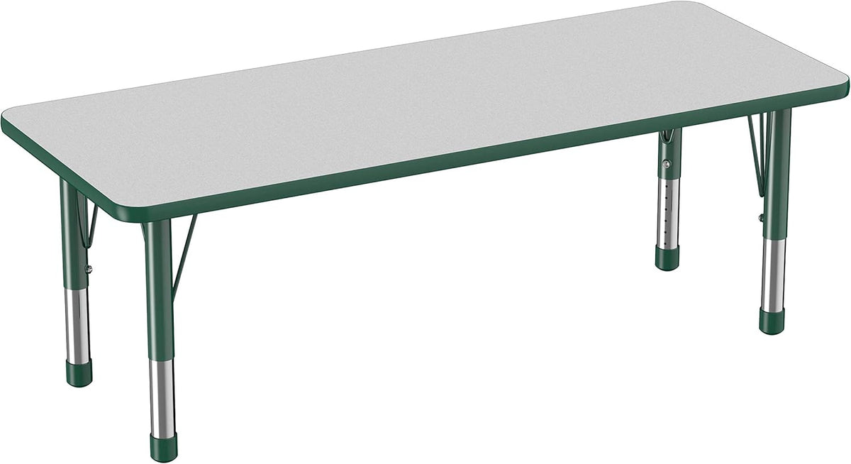 Factory Direct Partners FDP Rectangle Activity School and Classroom Kids Table (24 x 60 inch)