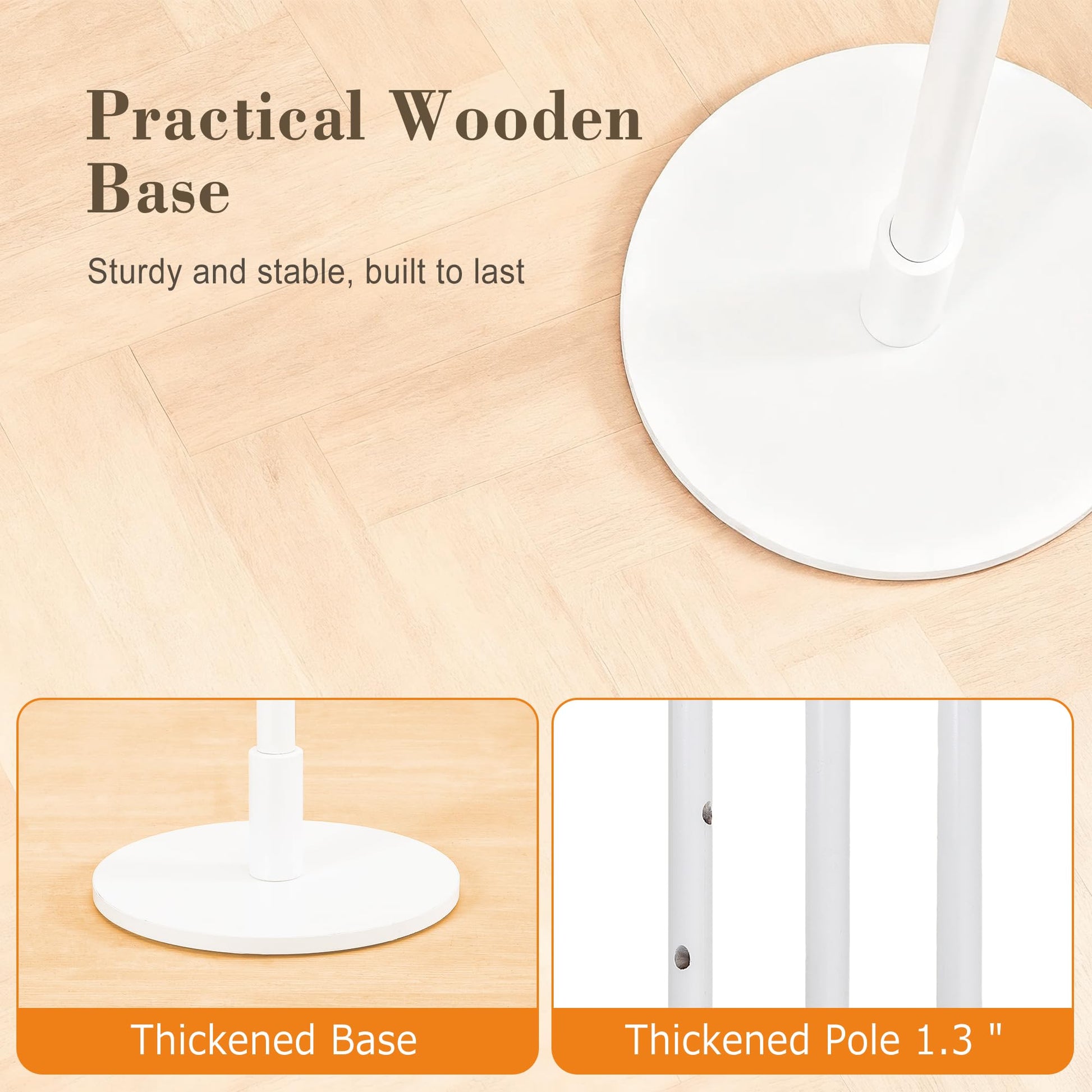 VECELO Coat Rack Freestanding, Entryway Hanger Stand, Umbrella Holder, Hall Tree With Hooks, Floor