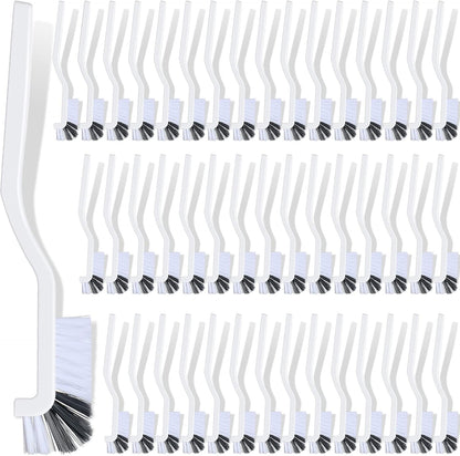 Rtteri 48 Pcs Kitchen Scrub Brush Bulk Plastic Sink Bathroom Cleaning Edge Corner Brush for