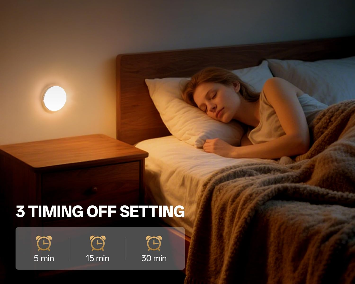 Homelist Upgraded Ultra Bright Motion Sensor Lights Indoor, 6 Pack Rechargeable Puck Light with