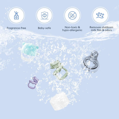 Professional Deep Cleaning Detergent Tablets for All Baby Bottle Washers, Washer Tablets for Bottle