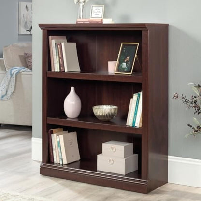 Sauder Miscellaneous Storage 3 Bookcase/Book Shelf, L: 35.28" x W: 13.23" x H: 43.78", Select