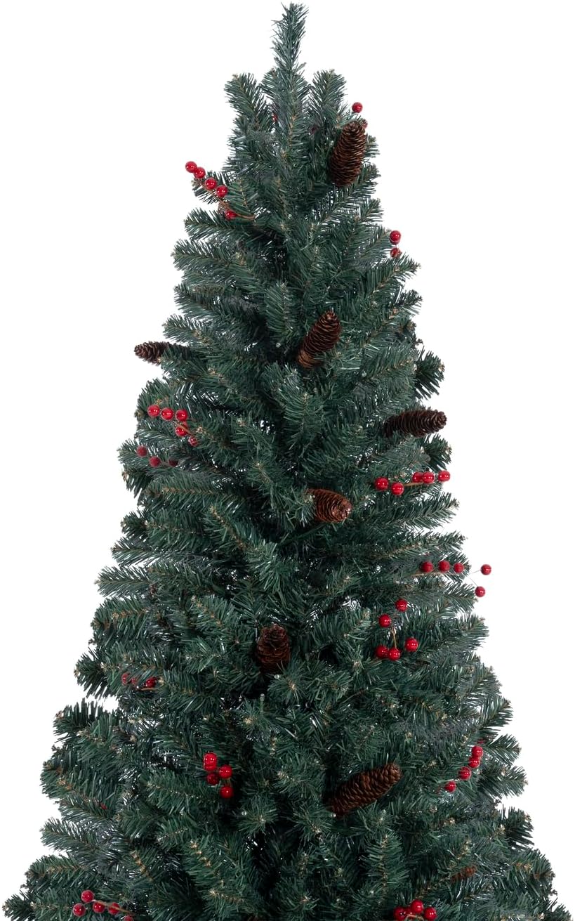 Belen Pencil Christmas Tree Green/6.5ft