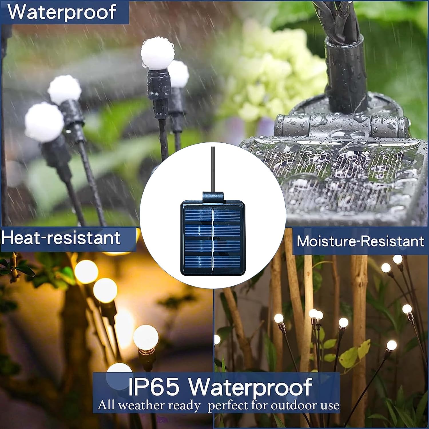 Solar Lantern Light Replacement Top ,LED Solar Panel Lantern Lid Lights Replacement Part for