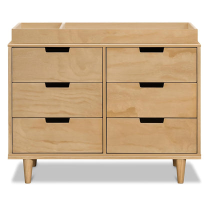 DaVinci Marley 6-Drawer Dresser for Nursery - Wooden Double Chest of Drawers for Kids, Boys & Girls